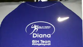 Body in Motion fitness instructor shirt — view 2