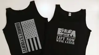 Body in Motion fitness tank tops — view 1