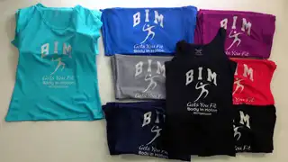 Body in Motion promotional T-shirts — view 3