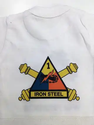 U.S. Army Iron Steel sample T-shirt