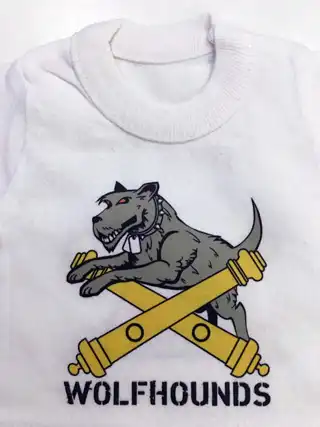 U.S. Army Wolfhounds sample T-shirt