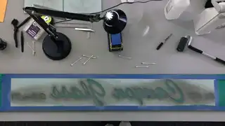 Canyon Glass etched interior sign — view 2