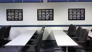 Framed photographic display installed at the U.S. Border Patrol Canine Center, view 5