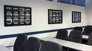 Framed photographic display installed at the U.S. Border Patrol Canine Center, view 6
