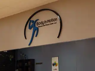 Body in Motion custom interior wall graphics