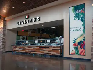 Italians Restaurant sublimated tile display, view 2